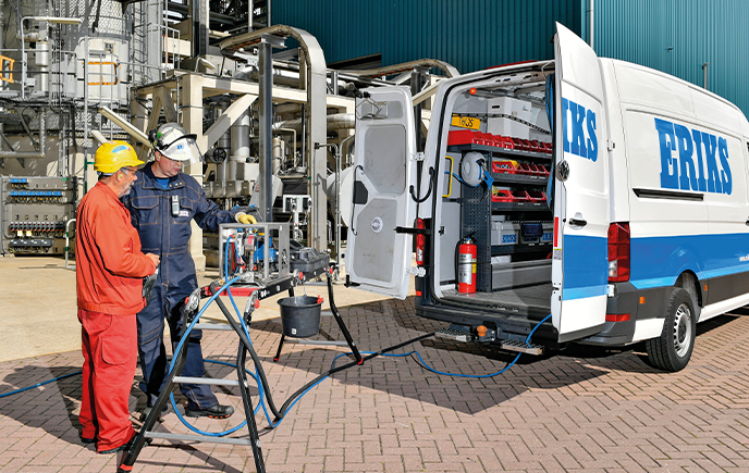 No need for panic with the ERIKS Hose Asset Management Van