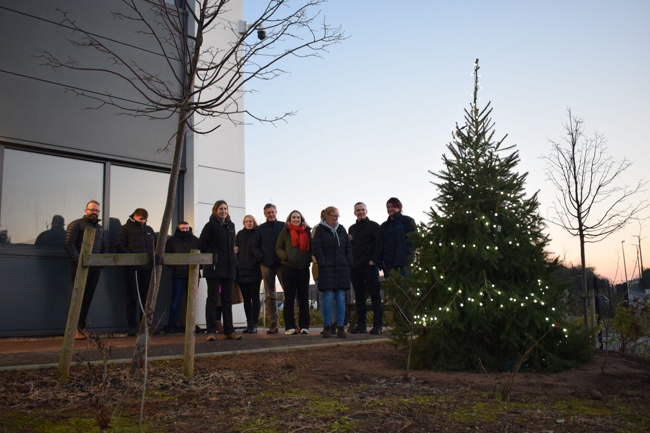 ERIKS UK Illuminates its Oldbury Site with New Christmas Tree