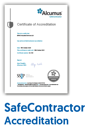 safe contractor certificate