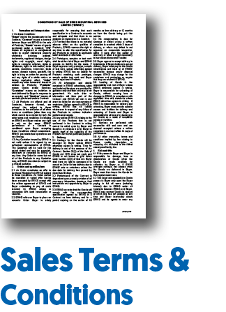 sales terms and conditions