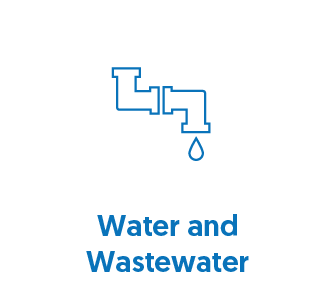 Water and Wastewater Industry Icon