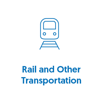 Rail and Other Transportation Industry Icon
