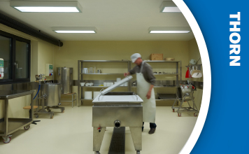 Thorn Cleanroom with new lighting