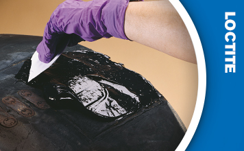 conveyor belt repair from loctite