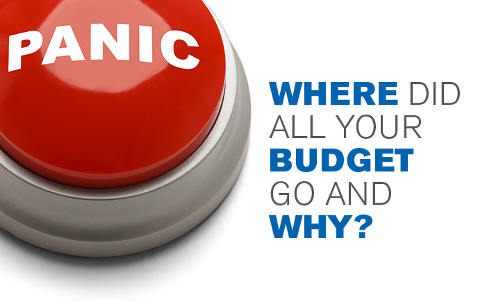 Panic button with budget concern