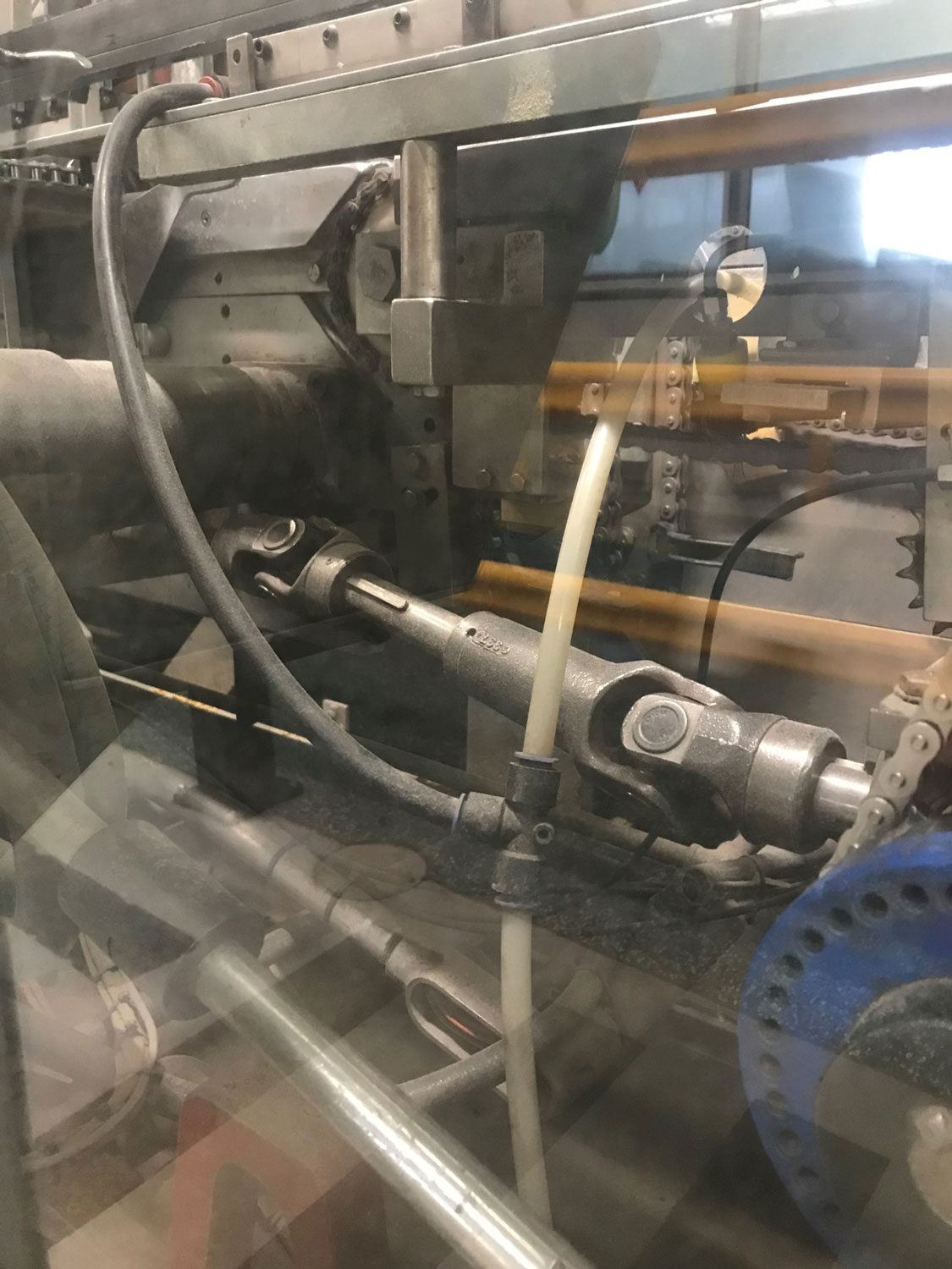 Application with Air Knife in-situ