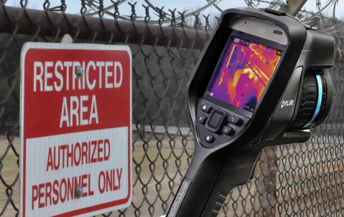 thermography in restricted area