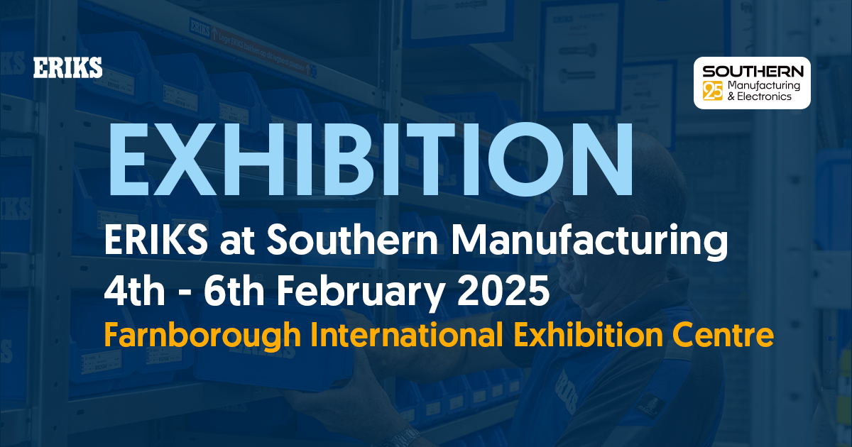 Exhibition - ERIKS at Southern Manufacturing - 4th-6th February 2025 - Farnborough International Exhibition Centre
