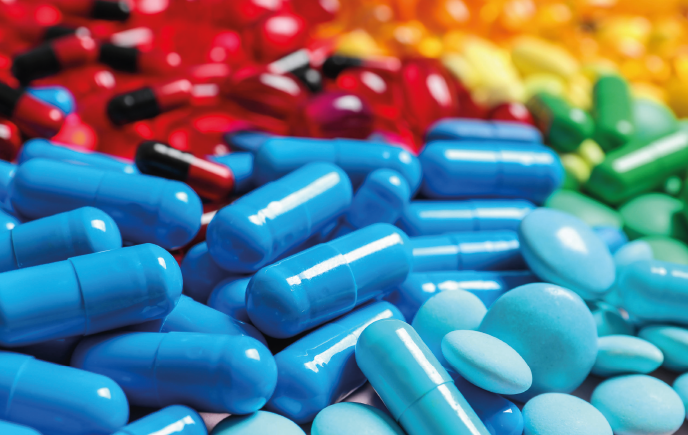 Various Coloured Pills