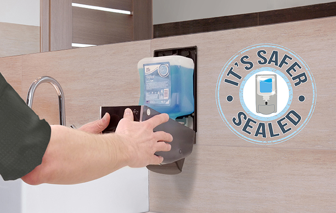 scjohnson-deb-soap-dispenser