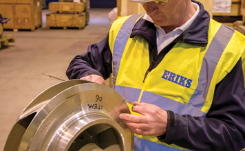 Engineer Inspecting Goods in warehouse