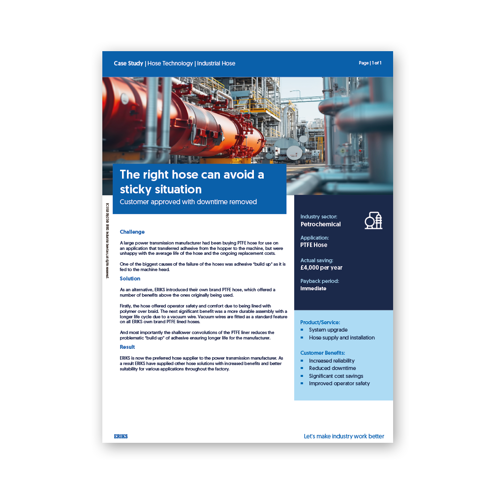 A case study document preview with a banner image and text