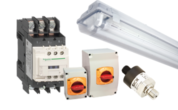 Electrical Lighting and fuses and switches