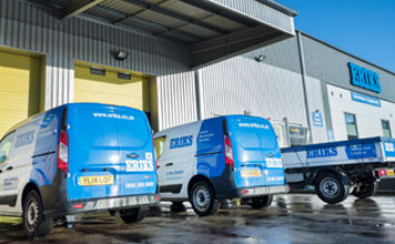 ERIKS Vehicles outside a Distribution Centre