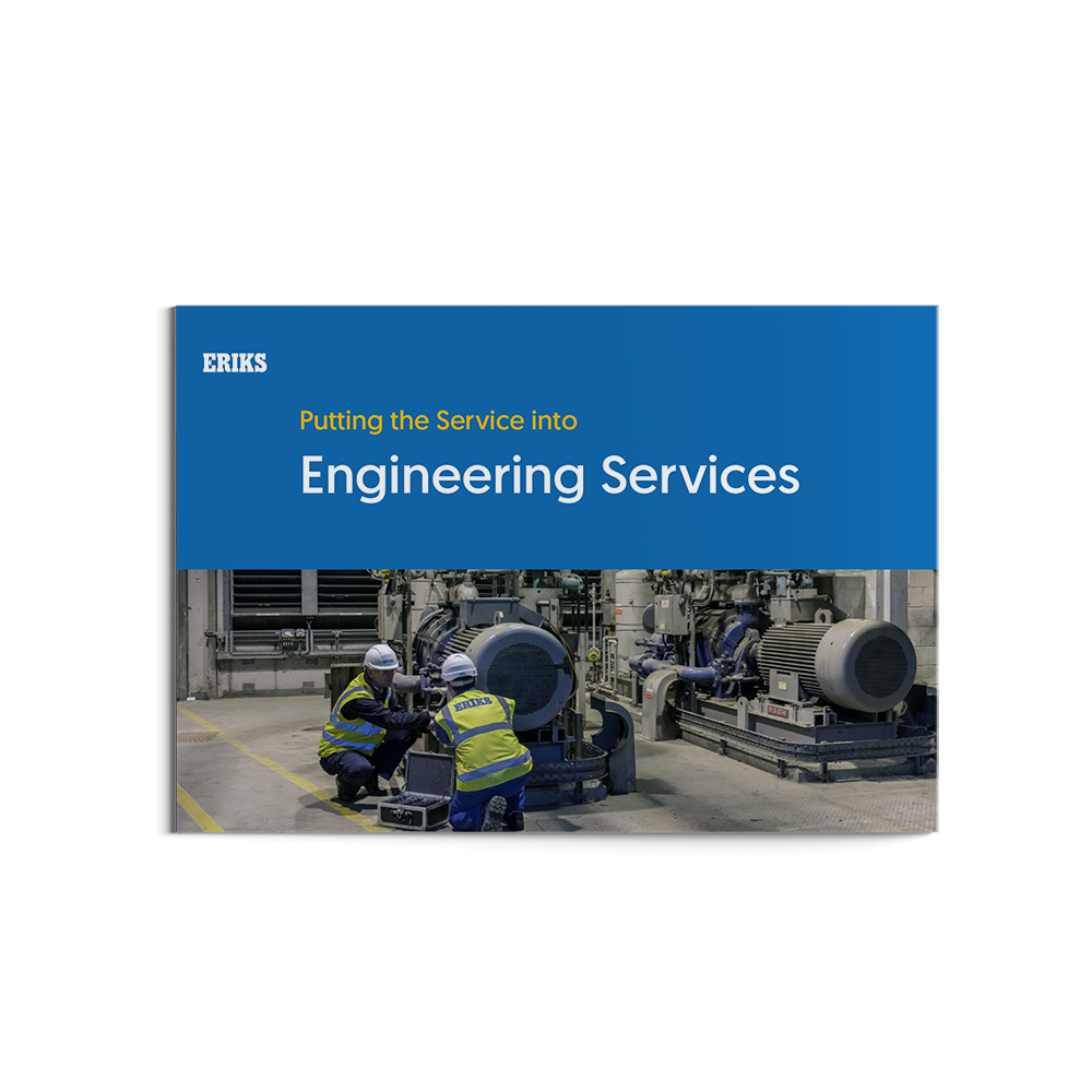Front cover of the Engineering Services Brochure