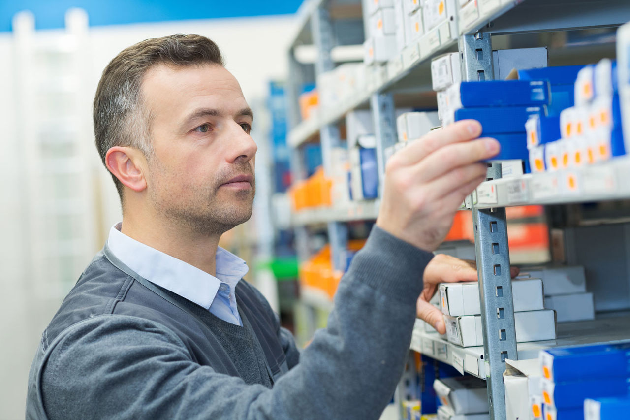 ERIKS Stores team picking product on a customer site
